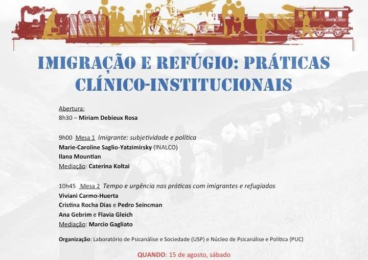 I Seminário Veredas: Imigração e Refúgio: práticas clínico-institucionais